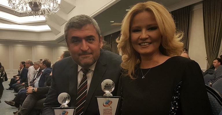 Dünya Basın Mensupları Derneği tarafından düzenlenen ödül töreninde “Toplumsal Duyarlılık”