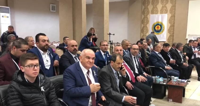 Isparta’da esnaf ve sanatkarlar odalarının kongre heyecanı sürüyor. Madeni İş