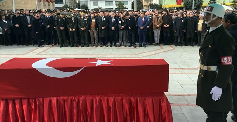 Suriye’nin Afrin bölgesinde yürütülen Zeytin Dalı Harekatı’nda şehit düşen Jandarma