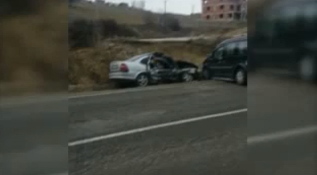 Yalvaç’ta trafik kazası : 1 yaralı