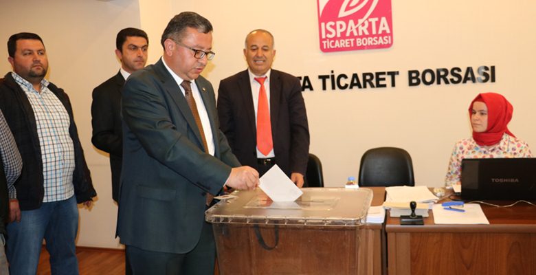 Isparta Ticaret Borsası Seçimleri 14 Nisan 2018 Cumartesi günü Borsa