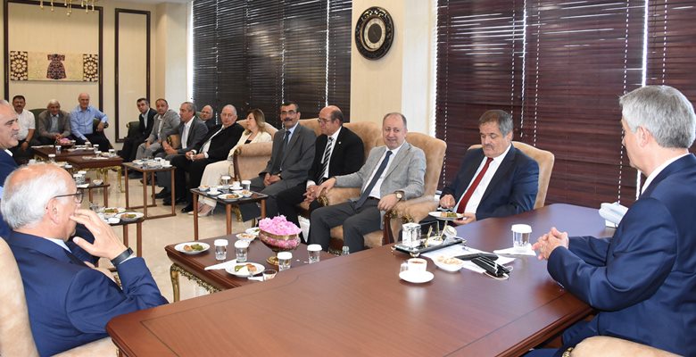 Isparta Ticaret ve Sanayi Odası’nda Bayramlaşma töreni Bayramın birinci günü