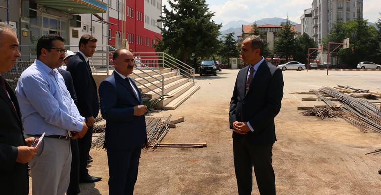 Isparta Valisi Şehmus Günaydın’ın eğitim yatırımları içerisinde üzerinde önemle durduğu