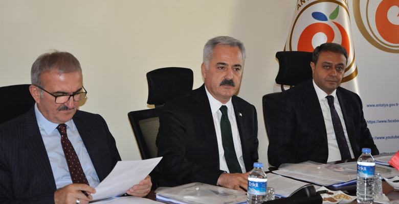 Batı Akdeniz Kalkınma Ajansı (BAKA) Yönetim Kurulu, 2018 yılının son