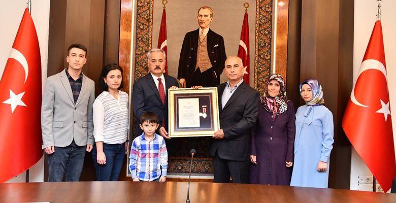 Cumhurbaşkanlığımız tarafından kahraman Ispartalı şehitlerimiz; Sercan Kara, Engin Şahin, Yunus