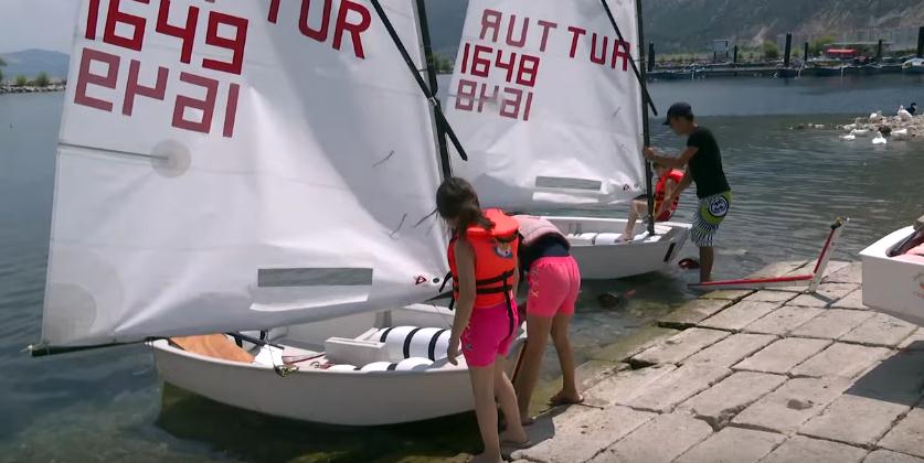 Isparta’da yelken sporuna ilgi her geçen gün artıyor. Eğirdir Gençlik