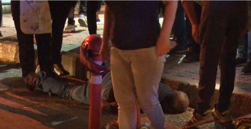 Bahçelievler Mahallesi Terminal Cami kavşağında feci bir trafik kazası meydana