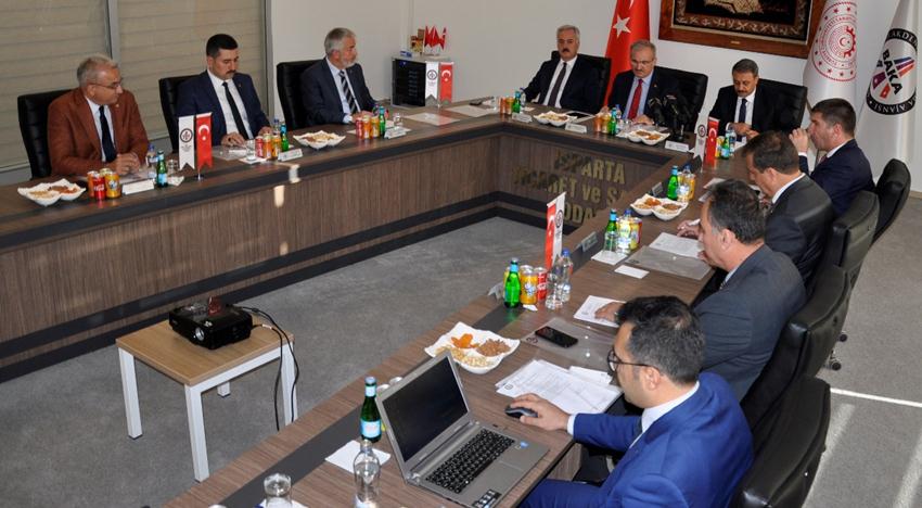 Batı Akdeniz Kalkınma Ajansı (BAKA) Yönetim Kurulu, Ekim ayı olağan