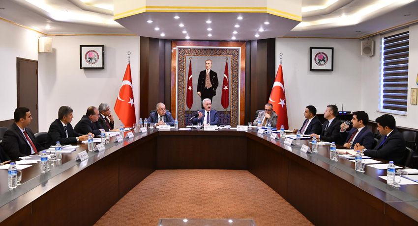 Kısa adı KÖYDES olan Köylerin Altyapısının Desteklenmesi Projesi toplantısı ile