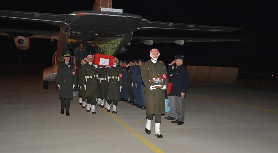 İdlib’de yapılan hain saldırıda şehit düşen Dinar ilçesi nüfusuna kayıtlı