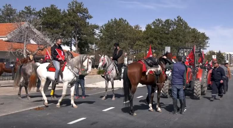 Isparta Ziraat Odası, kahraman Mehmetçiğin yanında olduğunu göstermek amacıyla bugün