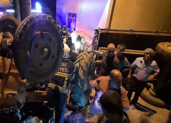 Isparta’nın Yalvaç ilçesine bağlı Körküler Köyü’nde akşam saatlerinde feci bir