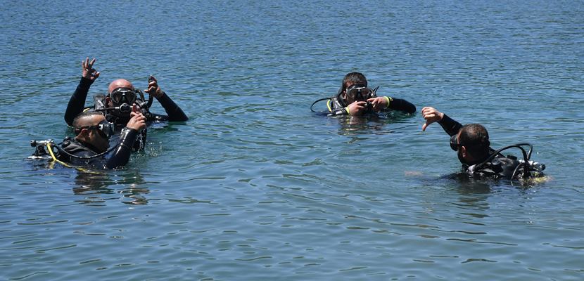 Isparta Belediyesi İtfaiye Müdürlüğü bünyesinde bulunan Su Altı Arama ve