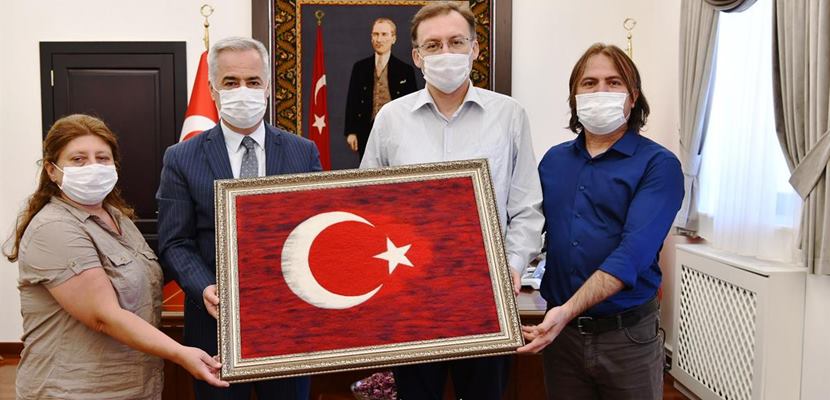 Vali Ömer Seymenoğlu; Süleyman Demirel Üniversitesi tarafından yürütülen “Isparta’nın Somut