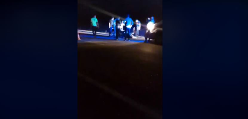 Isparta’nın Şarkikaraağaç ilçesinde kamyonet ile motosikletin çarpışması sonucu meydana gelen