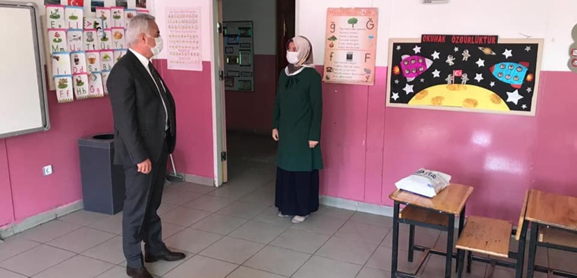 Okulların anasınıfı ve 1. Sınıf öğrencilerine kapılarını açmasının ardından yüz