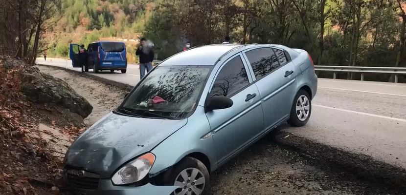 Isparta-Ağlasun yolunda kaza