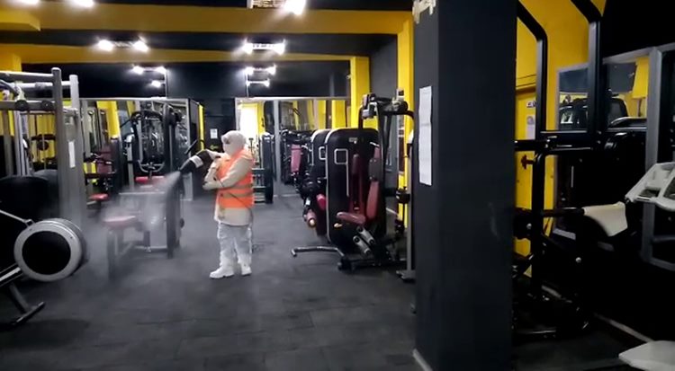 İl Hıfzıssıhha Kurulu kararınca spor salonları ve spor merkezleri pazartesi