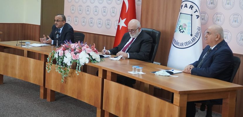 TBMM Başkanvekili Süreyya Sadi Bilgiç, Esnaf ve Sanatkarlar Odaları Birliği’ni