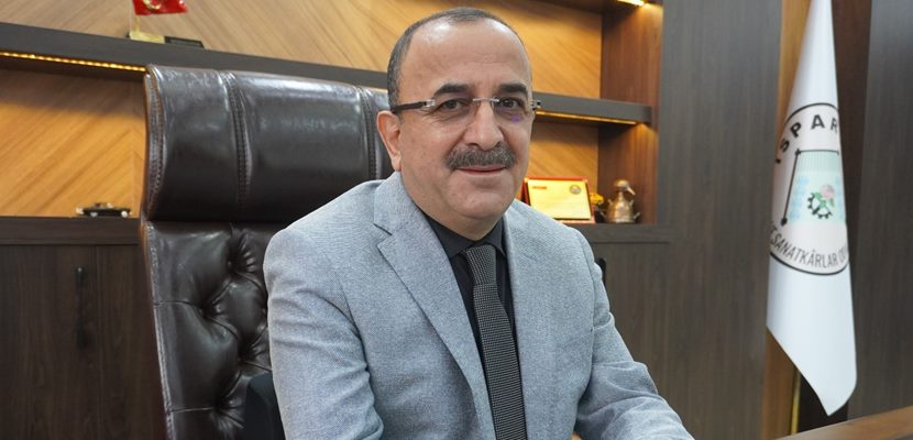 Isparta Esnaf ve Sanatkarlar Odaları Birliği Başkanı Ahmet Tural, 1