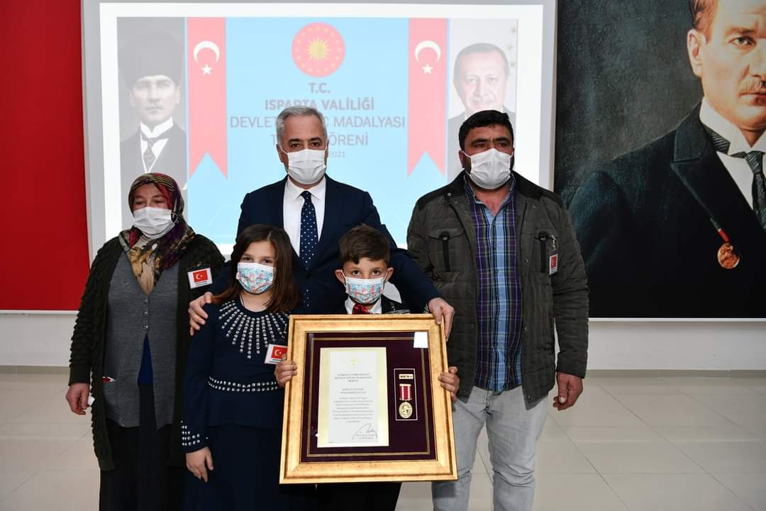 Cumhurbaşkanlığımız tarafından aziz şehidimiz Muhammed Ceylan’ın ailesine ve kahraman gazimiz