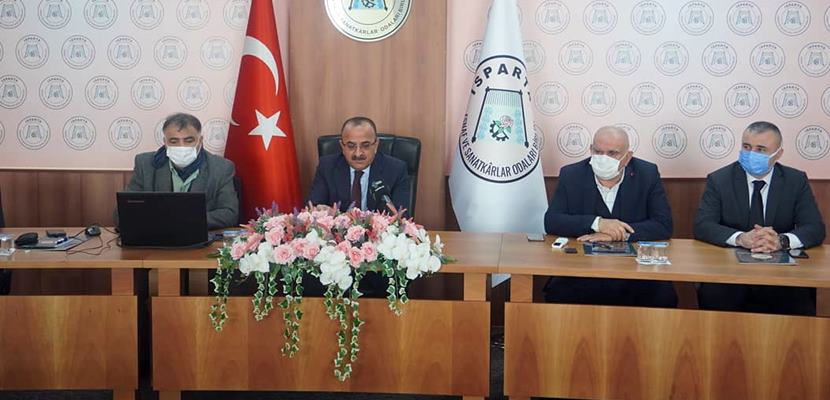 Isparta Esnaf ve Sanatkarlar Odaları Birliği bünyesinde oluşturulması hedeflenen Esnaf