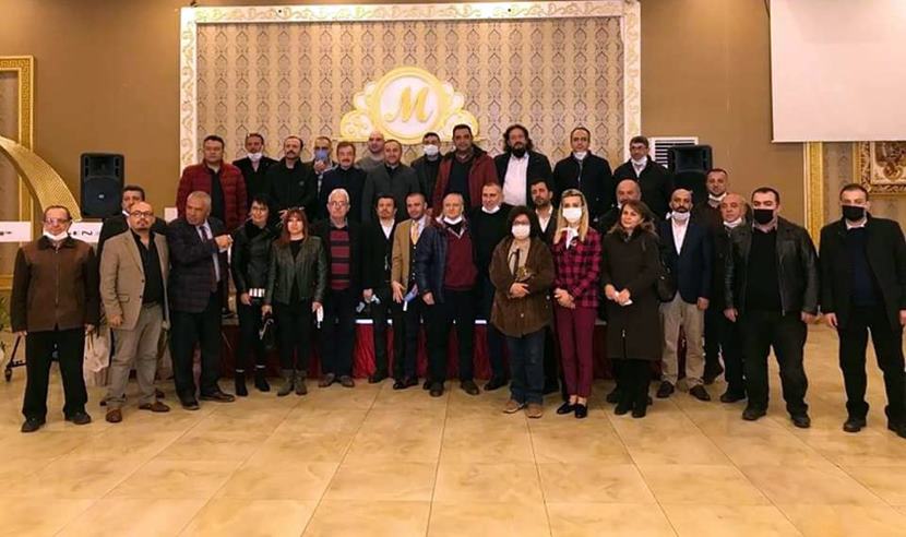 Isparta Gazeteciler Cemiyetinin olağan genel kurulu Halıkent Mahallesindeki Modapark Düğün