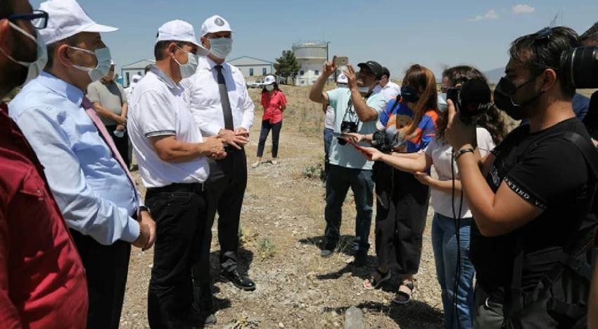 Burdur Valisi Ali Arslantaş, Burdur Belediye Başkanı Ali Orkun Ercengiz