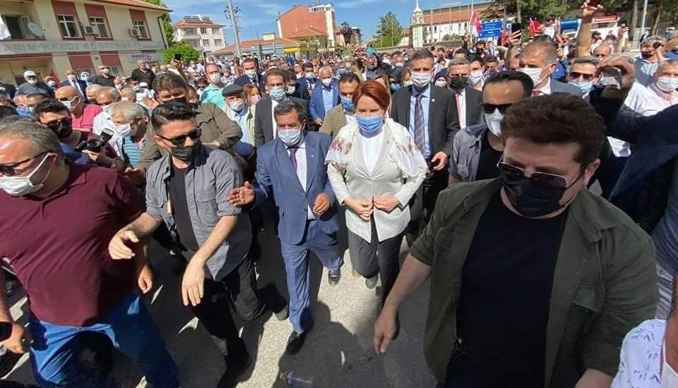 İYİ Parti Genel Başkanı Meral Akşener, Isparta’nın Senirkent ve Uluborlu