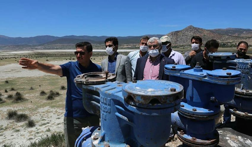 Hafta sonu bir dizi incelemede bulunan Burdur Valisi Ali Arslantaş,