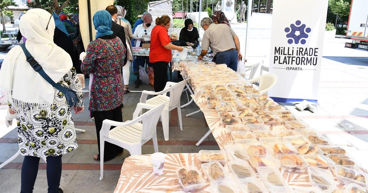 Isparta’da Milli İrade Platformu 15 Temmuz Birlik ve Dayanışma Derneği