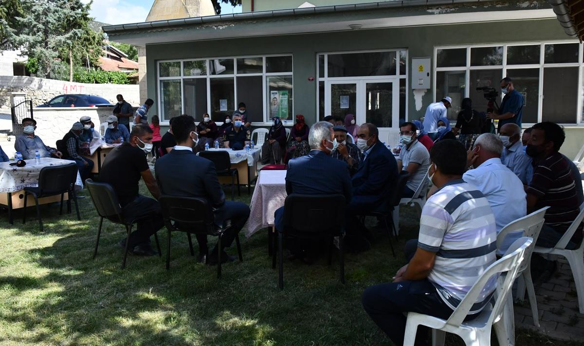 Isparta Valisi Ömer Seymenoğlu çalışma ziyareti kapsamında Gönen ilçe Kaymakamı