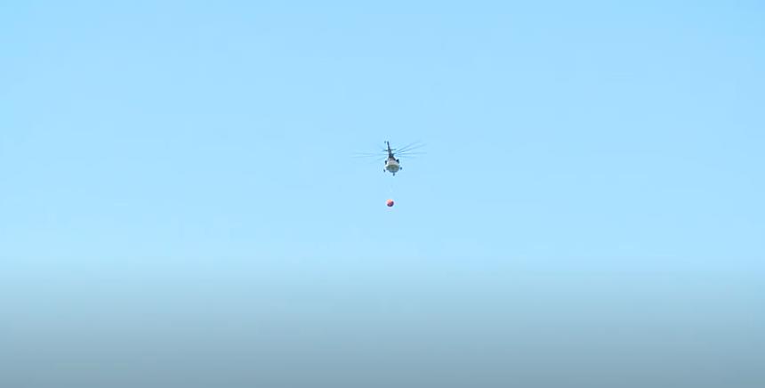 Isparta’nın Sütçüler ilçesindeki Çandır köyündeki yangın 5’inci gününde kara kilise