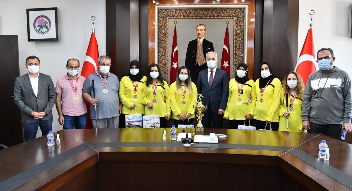 Isparta’nın Kadın Goalball Takımı Bir Üst Lige Çıktı