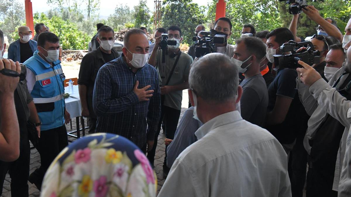 Dışişleri Bakanı Mevlüt Çavuşoğlu : Çandır’da Oluşan Zararlar Giderilecek