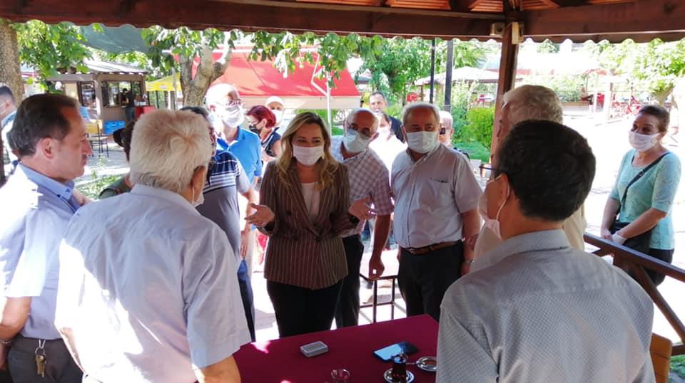 İyi Parti Isparta Milletvekili Aylin Cesur, Senirkent ilçesi ve ilçeye