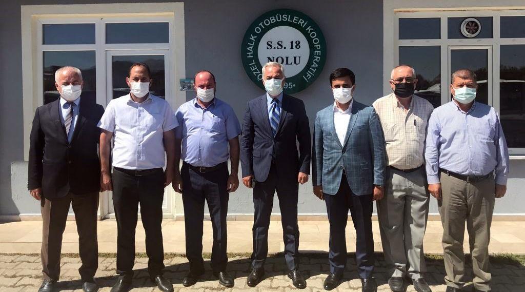 Isparta’da şehir merkezindeki toplu ulaşım hizmetlerini sağlayan Halk Otobüsleri Kooperatifi’ni