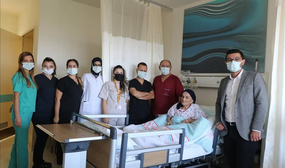 Covid19’a yakalandıktan bir süre sonra Isparta Şehir Hastanesi’nde tedavi altına