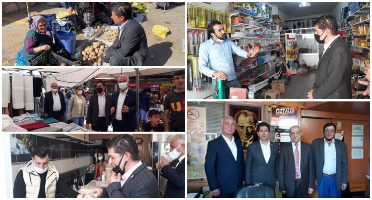 Cumhuriyet Halk Partisi (CHP) Isparta İl Başkanı Yalım Halıcı ve