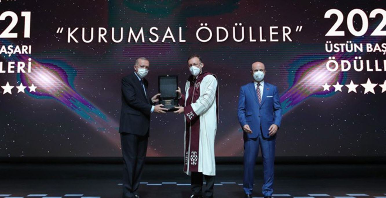 Cumhurbaşkanlığı Külliyesi’nde gerçekleştirilen 2021-2022 Yükseköğretim Akademik Yılı Açılış Töreninde; Isparta’nın