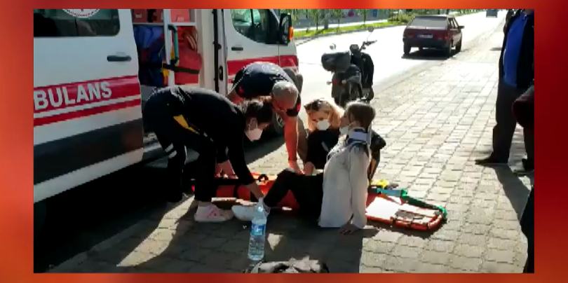 Isparta’nın Eğirdir ilçesinde, elektrikli bisikletiyle kaldırıma çarpıp, düşen Gülperi Çakırarslan