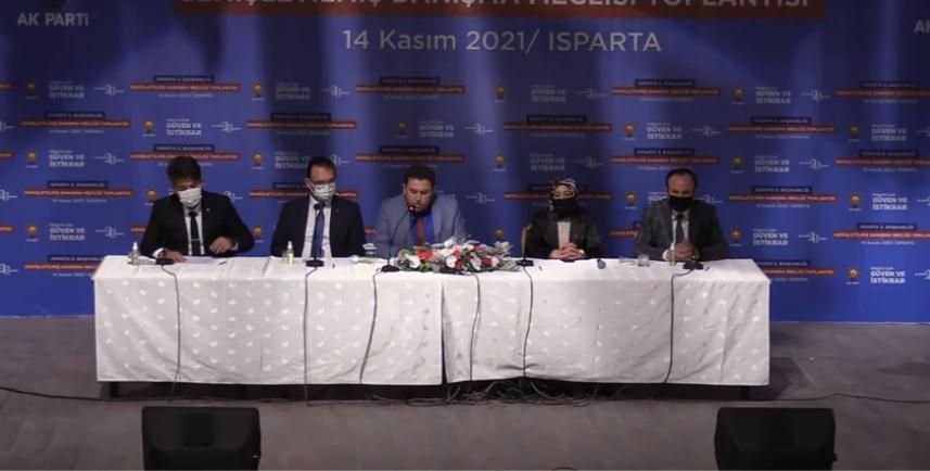 Ak Parti Genişletilmiş İl Danışma Toplantısı dün yapıldı. Isparta Meydan