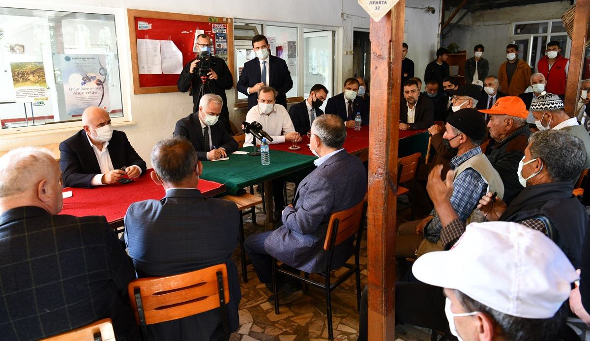 Vali Ömer Seymenoğlu, TBMM Başkan Vekili Süreyya Sadi Bilgiç ve