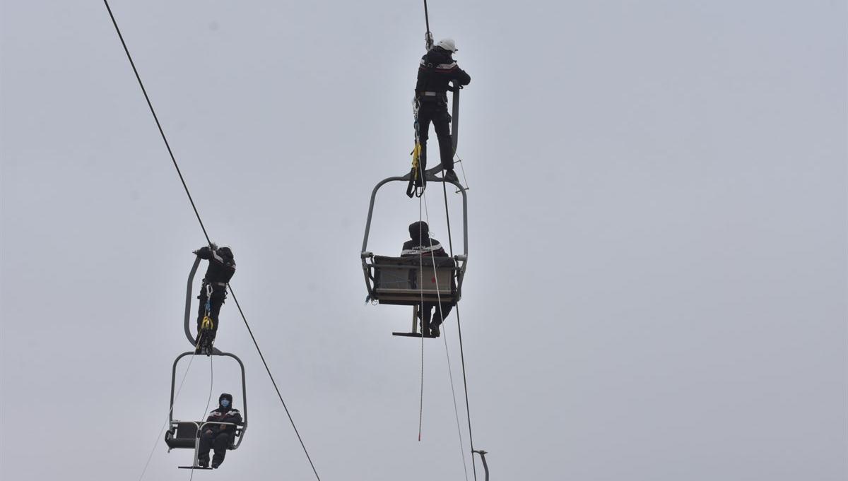 Kış mevsiminin yaklaşmasıyla beraber Davraz Turizm Merkezi’nde olası olumsuz durumlara