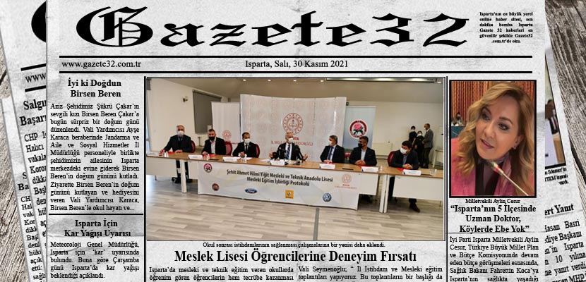 Isparta’da mesleki ve teknik eğitim veren okullarda öğrenim gören öğrencilerin