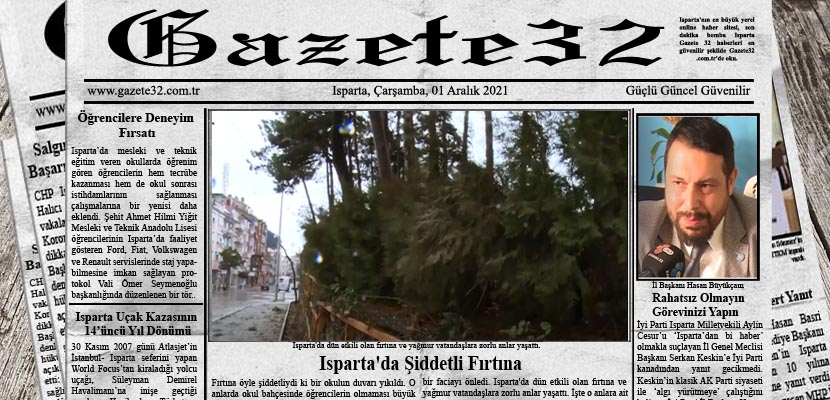 Fırtına öyle şiddetliydi ki bir okulun duvarı yıkıldı. O anlarda