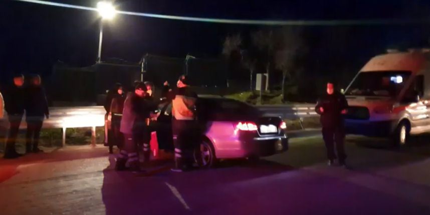 Isparta’nın Eğirdir ilçesi Miskinler rampasında meydana gelen trafik kazasında; sürücüsünün