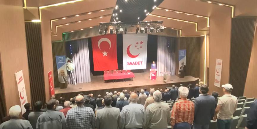 Saadet Partisi Isparta Merkez İlçe’nin 8’inci olağan kongresi bugün gerçekleştirildi.