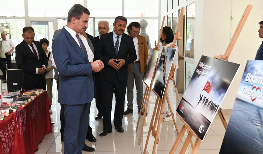 15 Temmuz Demokrasi ve Milli Birlik Günü etkinlikleri Garnizon Şehitliği’nde