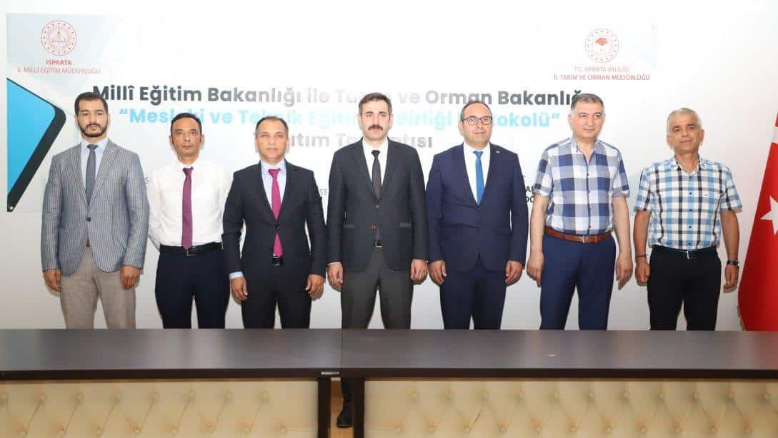 Milli Eğitim Bakanlığı ile Tarım ve Orman Bakanlığı arasında imzalanan